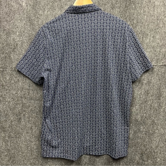 A|X Armani Exchange Men's Regular-Fit Logo-Print Polo Shirt Size Large - Picture 8 of 14